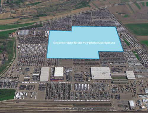 Mosolf-Gruppe: größte Photovoltaik-Parkplatzüberdachung der Bundesrepublik Deutschland